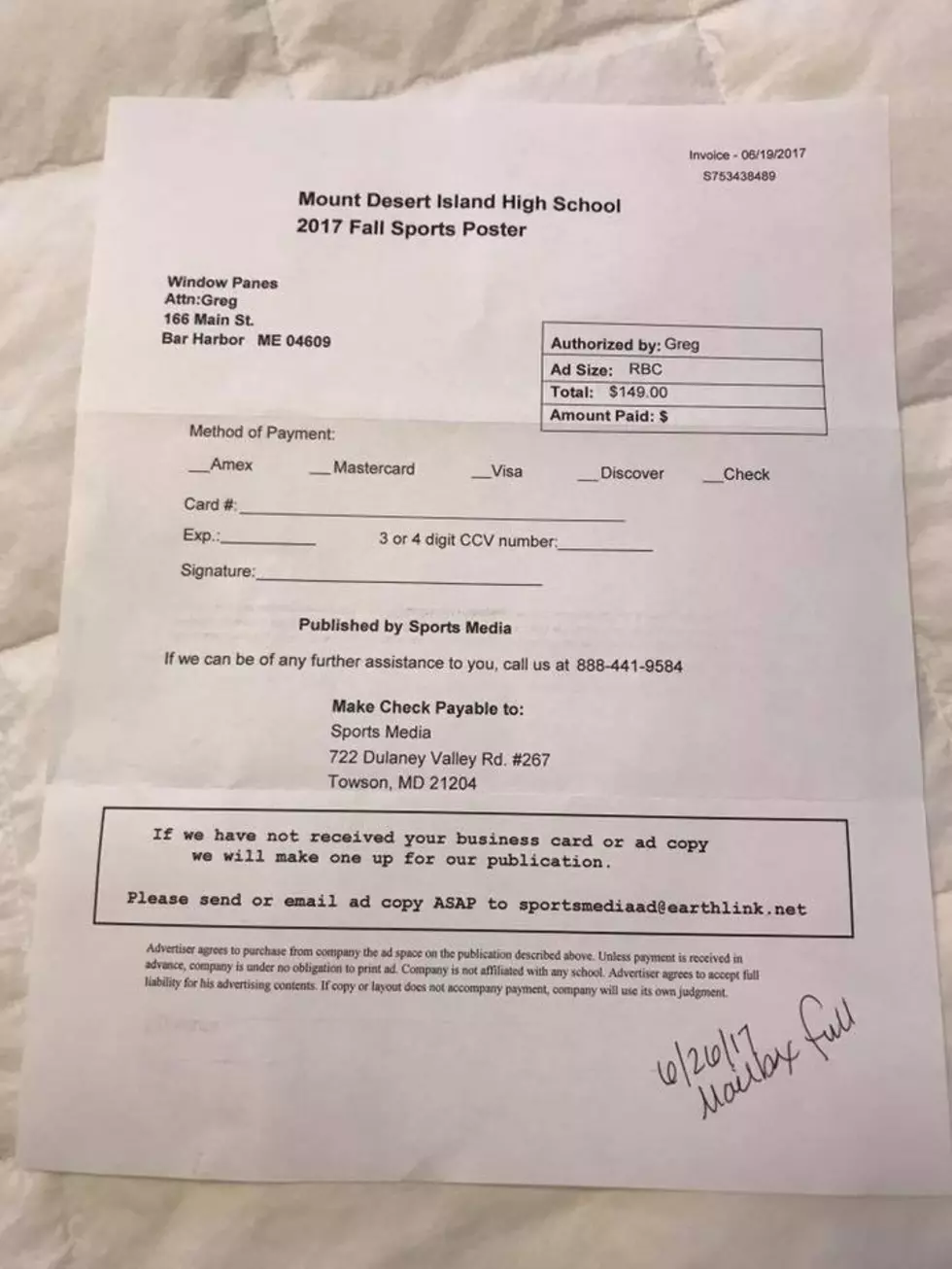 Scam Alert